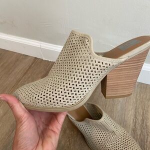 Dolce vita beige mules
